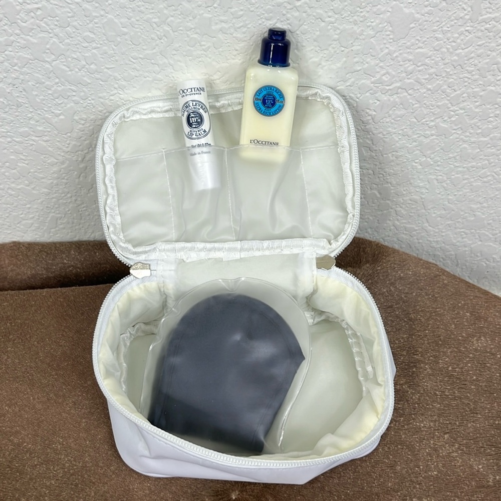 L'Occitane Airplane Over Night Travel Toiletry Kit with Pouch